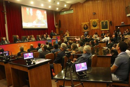 Presidente da Câmara de Cajamar participa de solenidade no Tribunal de Contas de São Paulo e assina Termo de Cooperação para Difusão de Conteúdo Audiovisual  