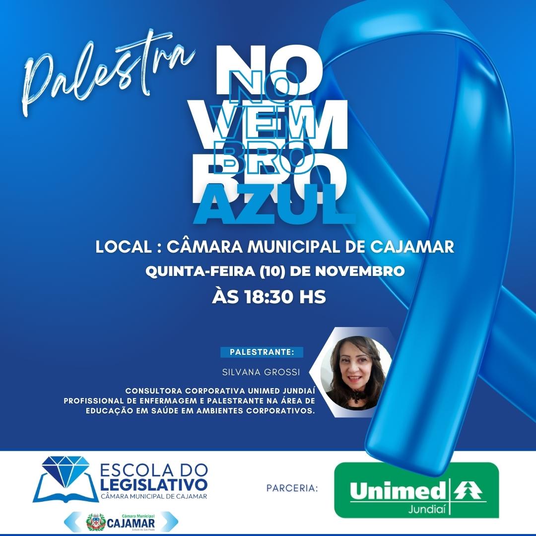 PALESTRA NOVEMBRO AZUL 
